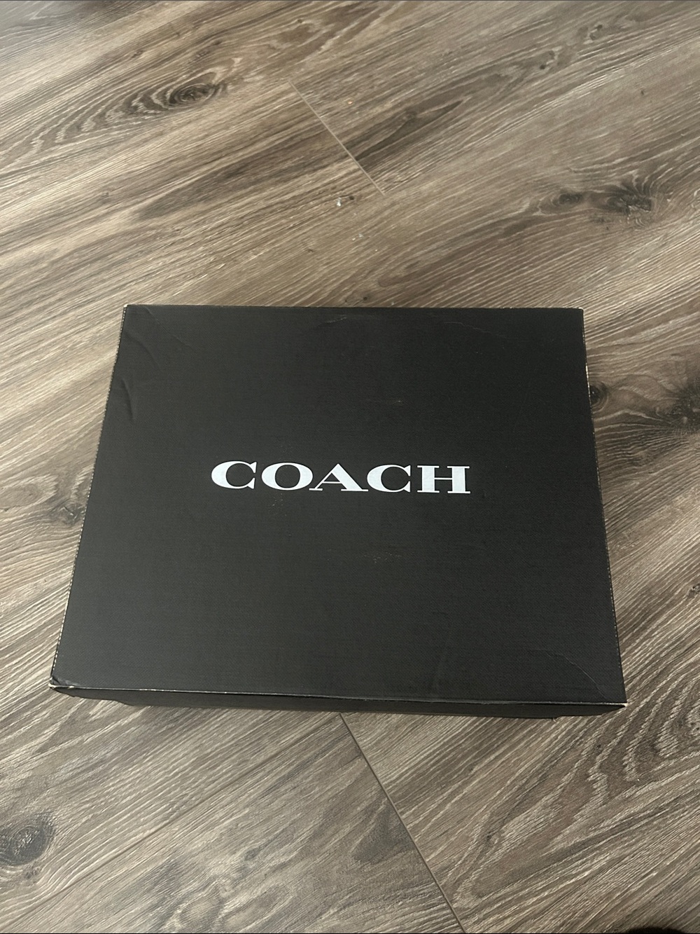 NWT Coach Leah Black Leather Platform Loafer - Picture 9 of 16